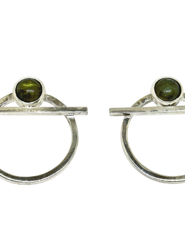 Aretes Vitrubio Piedra Labradorita