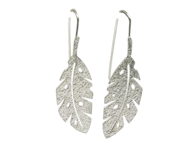 Aretes Hojas Colgantes