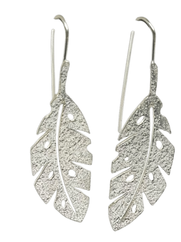 Aretes Hojas Colgantes