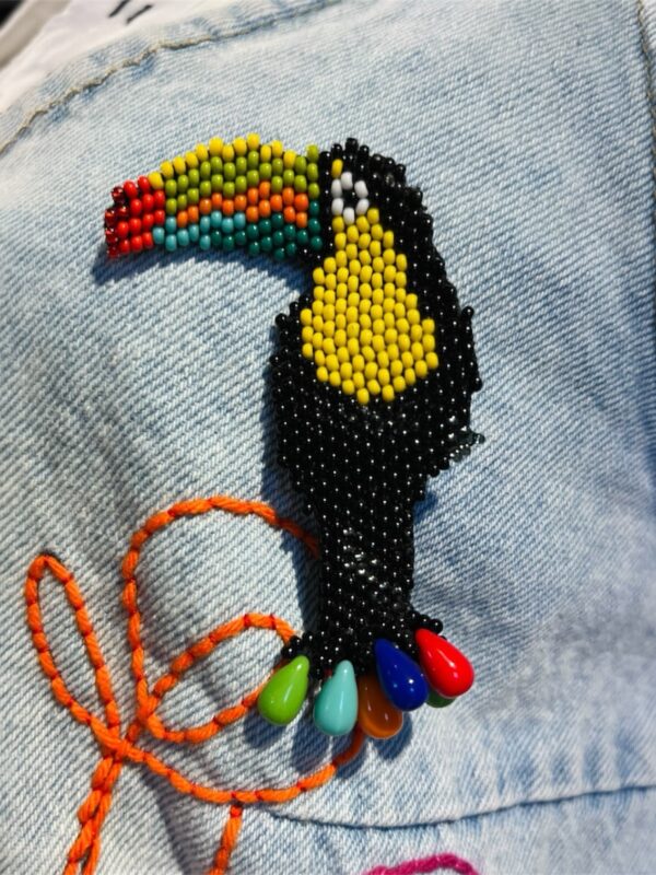 Prendedores de Animales Colombianos en Mostacilla – Hechos a Mano