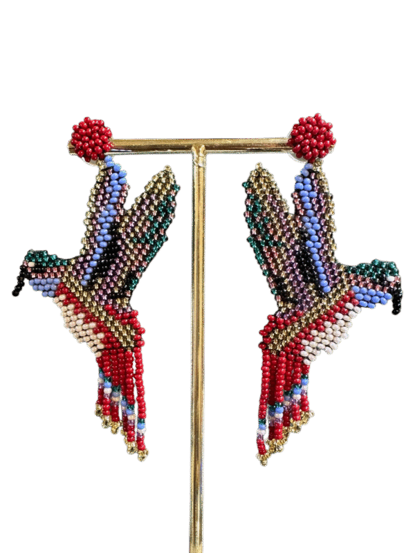 Aretes Colibrí Medianos