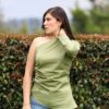 Blusa one shoulder