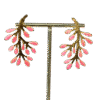 Aretes Árbol Rosado