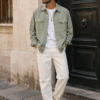 34c8f8d8-677a-4711-b4a0-5c5f0cff398a Chaqueta Oversize Verde Oliva